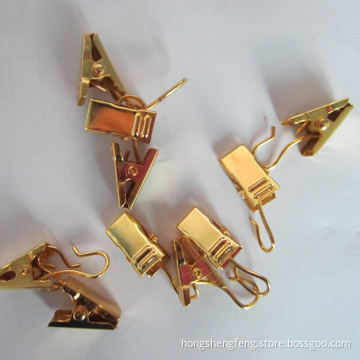 Gold Plated Curtain Clip Hook with High Quality for Wholesale